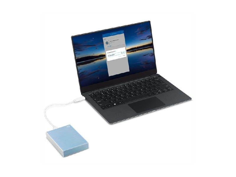 Seagate One Touch - Extern Festplatte - 2TB - Blau