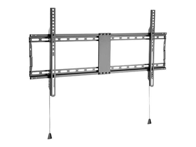 Gembird WM-90F-01 - mounting kit - fixed - for flat panel - 70kg - fine texture black 70 kg 90" 200 x 200 mm