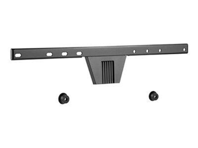 Gembird WM-S80F-01 - mounting kit - Slim - for LCD display - fixed - fine texture black 50 kg 80" 200 x 100 mm