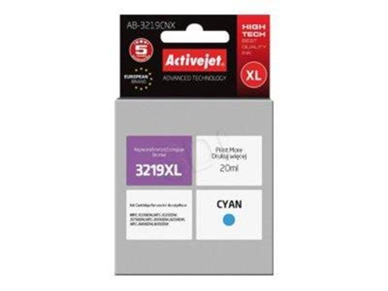 ActiveJet Supreme AB-3219CNX - cyan - ink cartridge (alternative for: Brother LC3219XLC) - Tintenpatrone Cyan