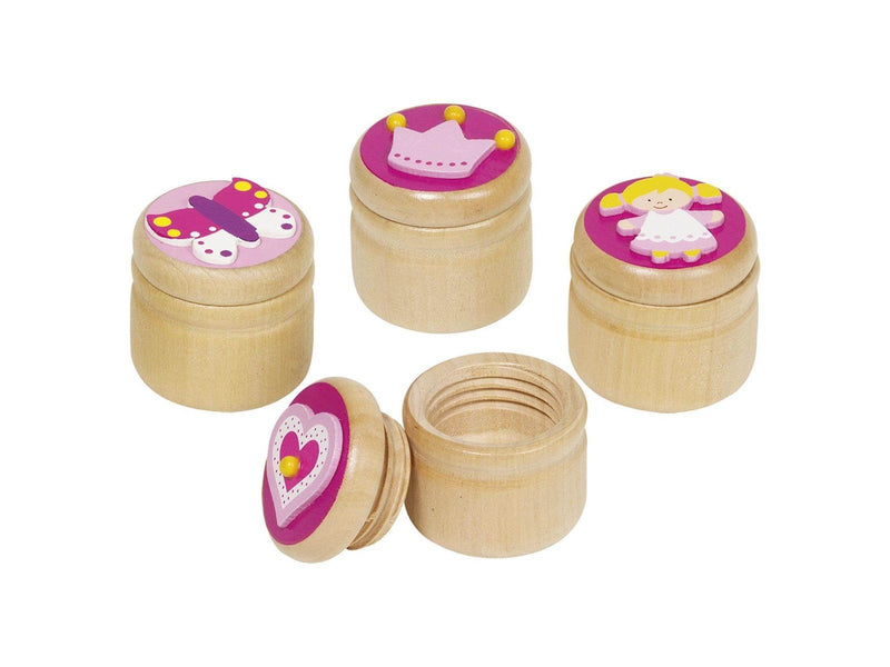 Goki Tooth Box with Pink Lid