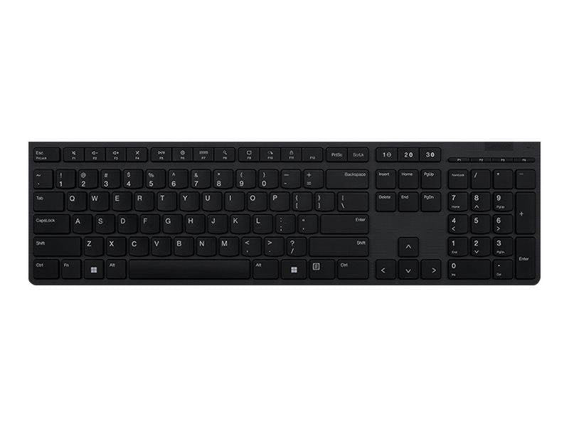 Lenovo Professional - keyboard - German - grey - Tastaturen - Deutsch - Grau