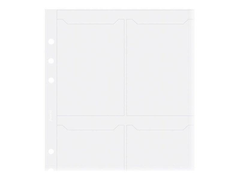 Filofax - business card page