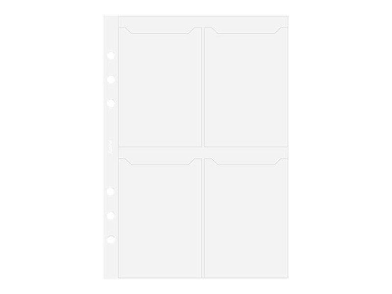 Filofax - business card page
