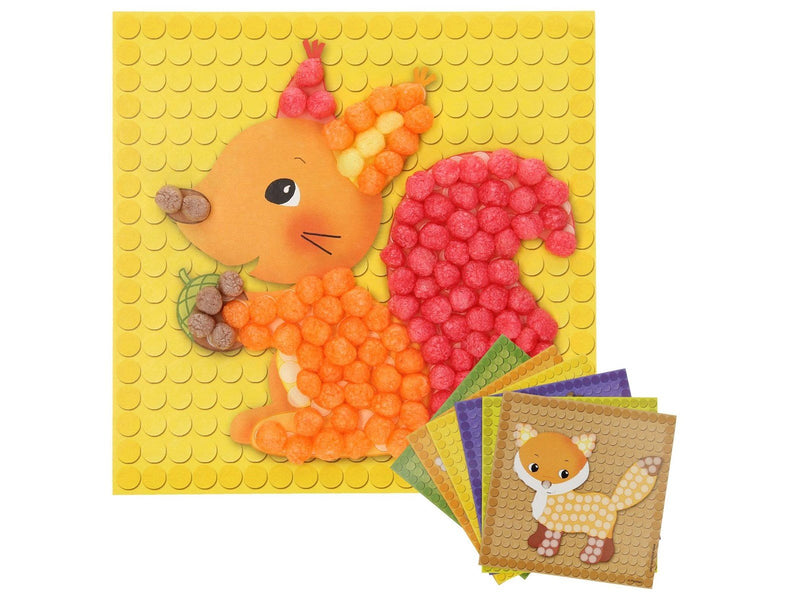 PlayMais Mosaic Cards Decorate Forest