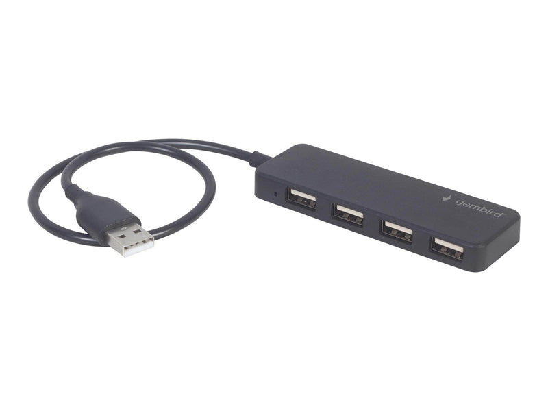 Gembird UHB-U2P4-06 - hub - 4 ports USB-Hubs - 4 - Schwarz