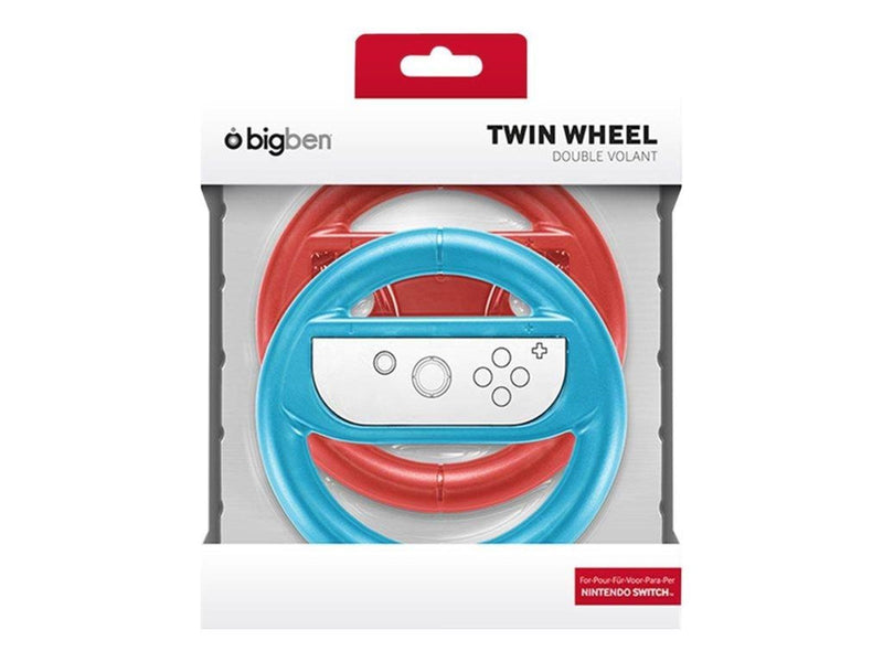 BigBen Interactive steering wheel attachment for game controller - Wheel - Nintendo Switch
