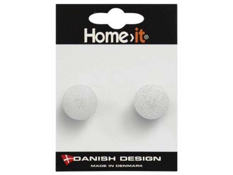 Homeit wooden knob Ø25 mm white oak 2 pcs