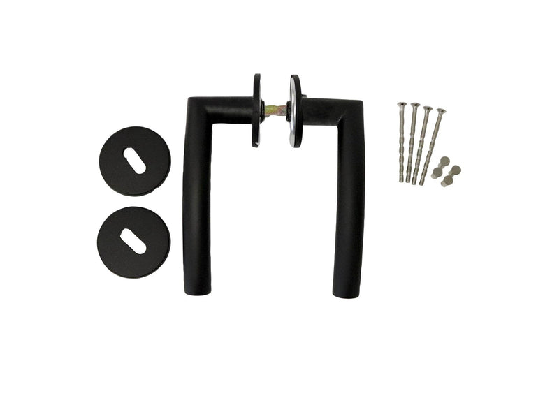 Homeit Door Handle With B-handle 19 mm matte black