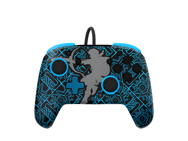 PDP Rematch Wired: Link (Glow In The Dark) - Wired Controller - Nintendo Switch