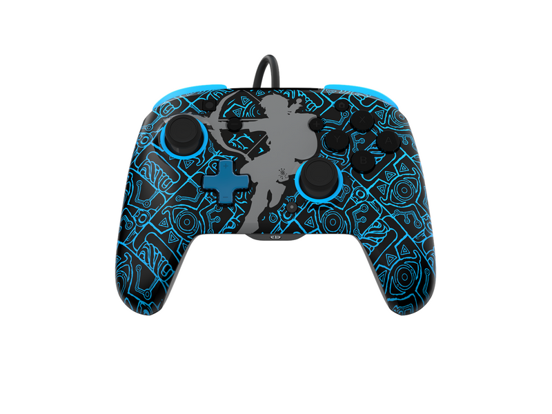 PDP Rematch Wired: Link (Glow In The Dark) - Wired Controller - Nintendo Switch