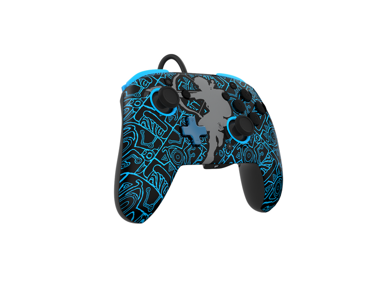 PDP Rematch Wired: Link (Glow In The Dark) - Wired Controller - Nintendo Switch
