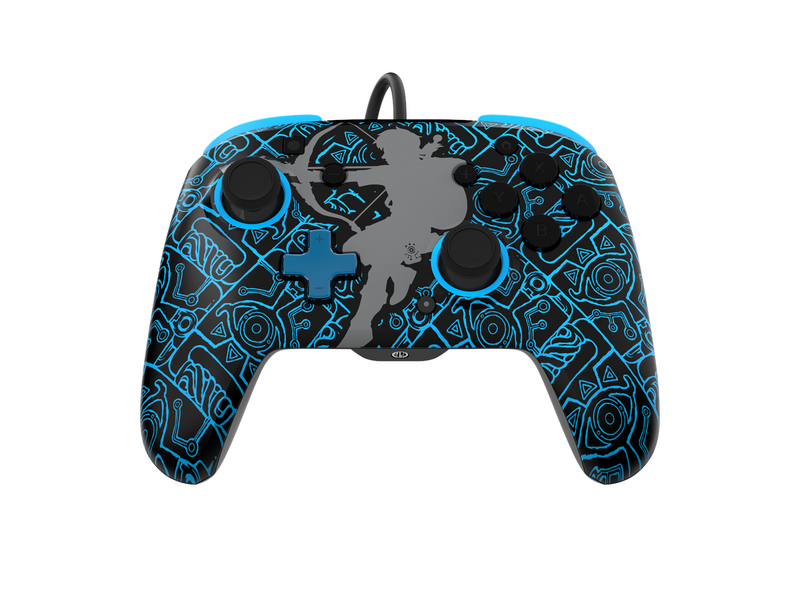 PDP Rematch Wired: Link (Glow In The Dark) - Wired Controller - Nintendo Switch