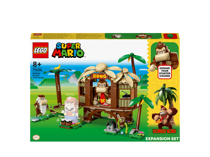 LEGO Super Mario 71424 Donkey Kongs Baumhaus – Erweiterungsset
