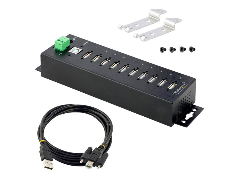 StarTech.com USB210AIND-USB-A-HUB USB-Hubs - 10 - Schwarz