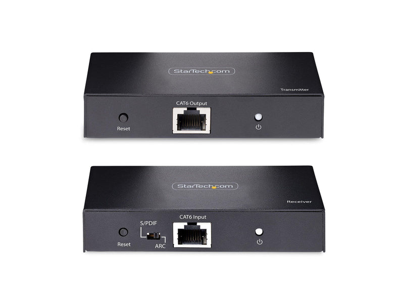 StarTech.com 4K70IC-EXTEND-HDMI 4K HDMI Extender Over CAT5/CAT6 Cable 4K 60Hz HDR Video Extender Up to 230ft (70m)