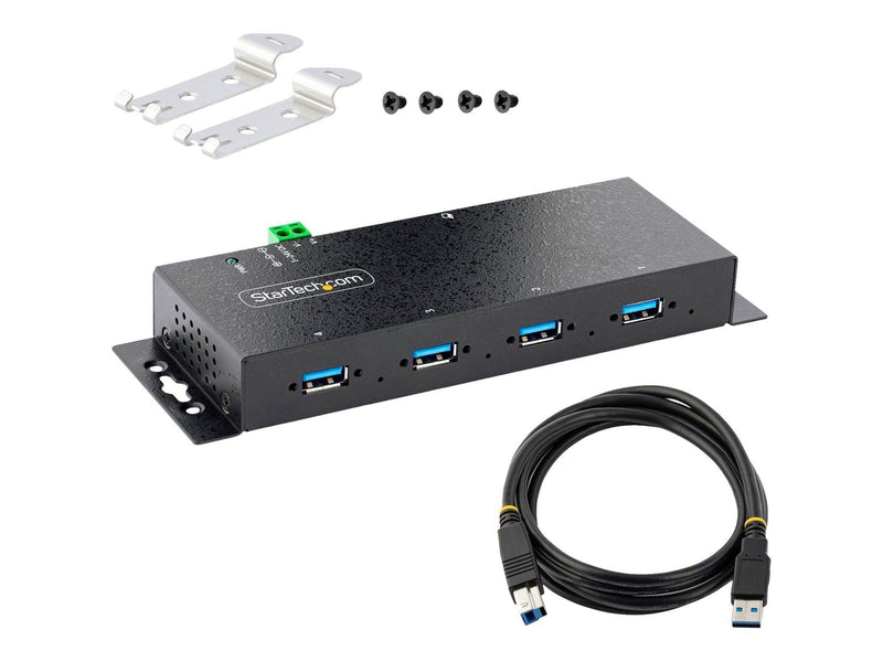 StarTech.com 5G4AINDNP-USB-A-HUB USB-Hubs - 4 - Schwarz