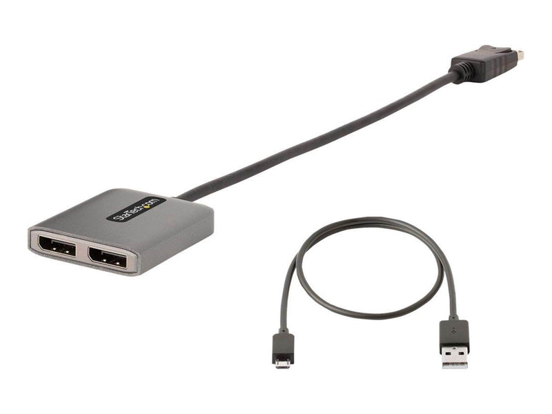 StarTech.com MST14DP122DP USB-Hubs - 2 - Grau
