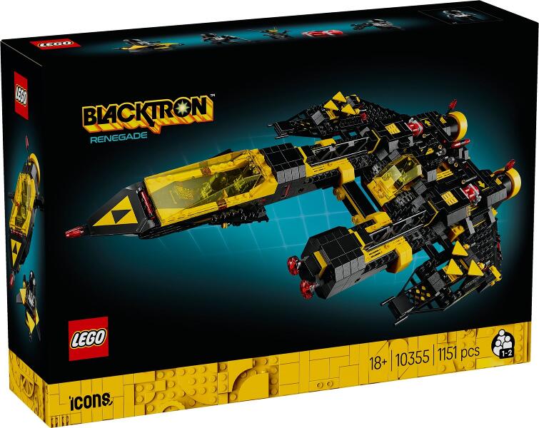 LEGO® Icons Blacktron Renegade