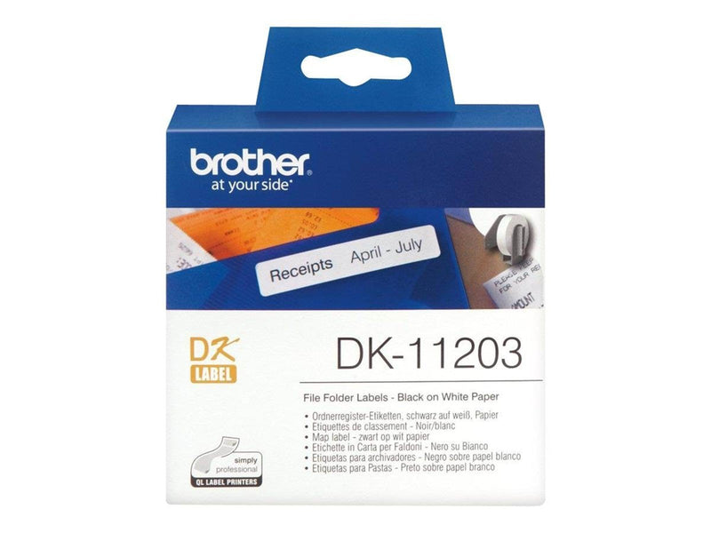 Brother Thermal Paper Labels 17x87mm