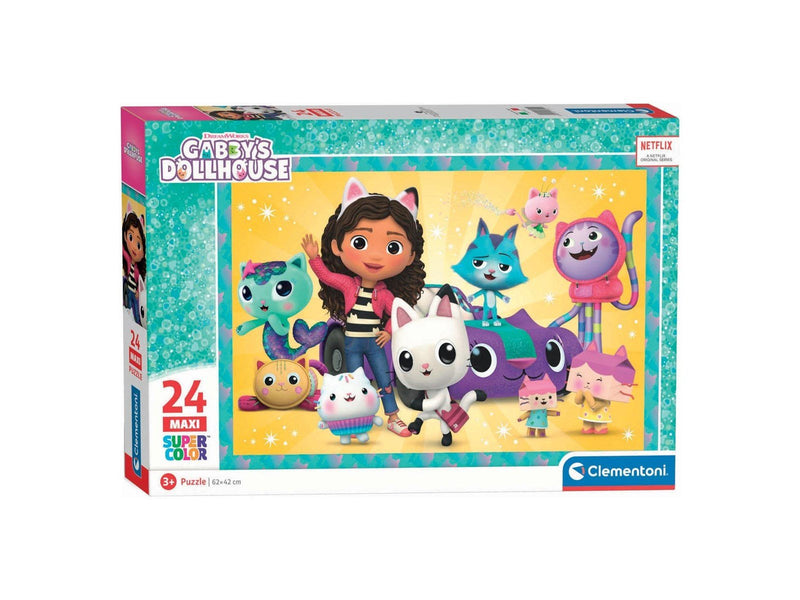 Clementoni Maxi Gabby's Dollhouse Puzzle Boden