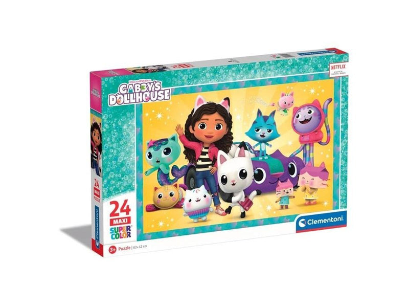 Clementoni Maxi Gabby's Dollhouse Puzzle Boden