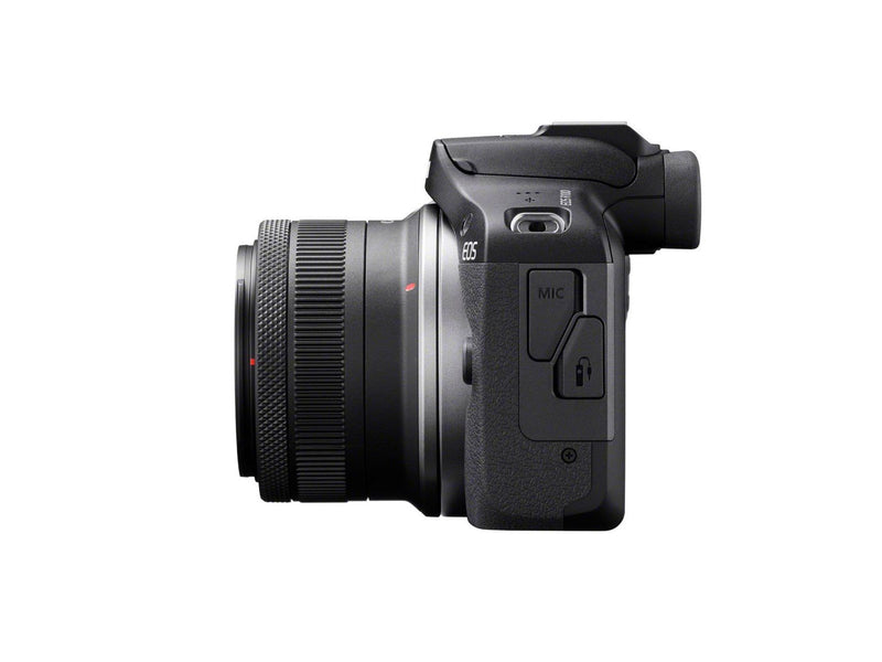 Canon EOS R100 + RF-S 18–45MM IS STM + RF-S 55-210MM F5-7.1 IS STM