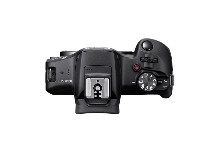 Canon EOS R100 + RF-S 18–45MM IS STM + RF-S 55-210MM F5-7.1 IS STM