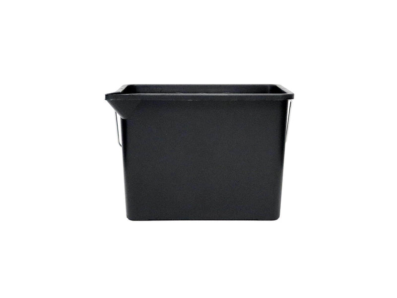 Homeit Square Paint Roller Bucket with Spout 8 liters black