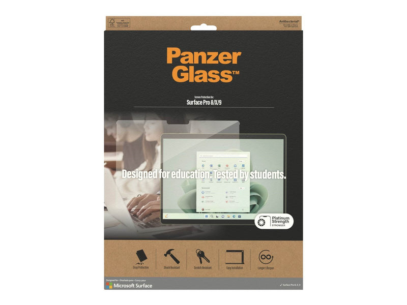 PanzerGlass Screen Protector Microsoft Surface Pro 8 | Pro X | Pro 9