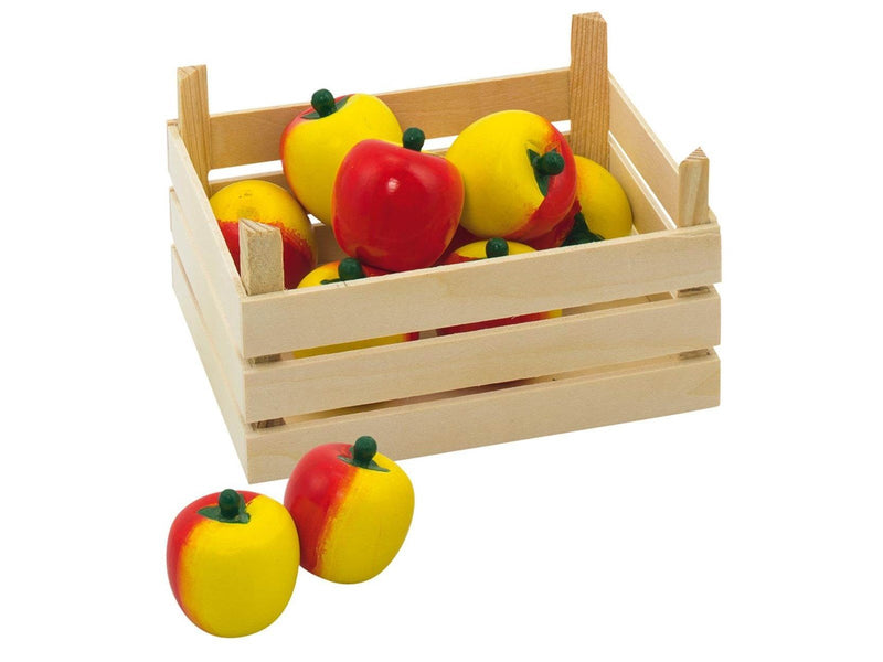 Goki Wooden Apples in Box 10pcs.