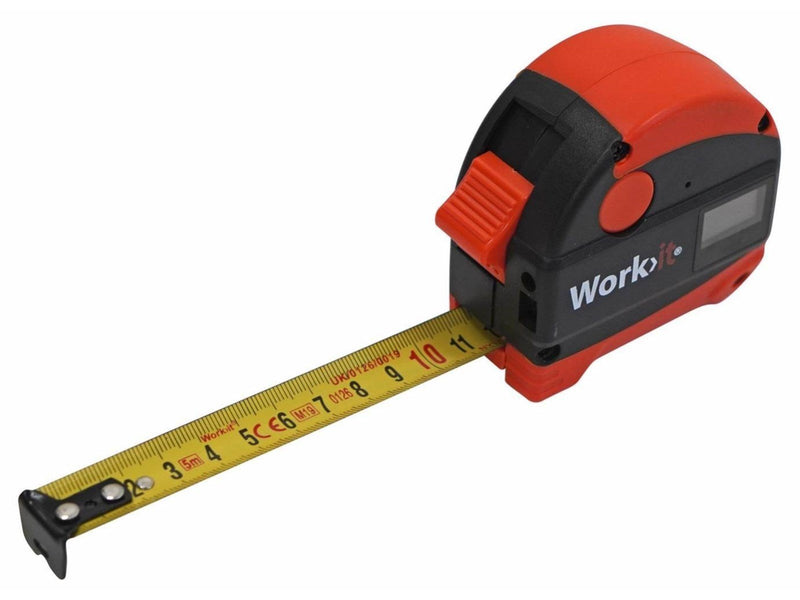 Workit Tape Measure with Laser 40 meter