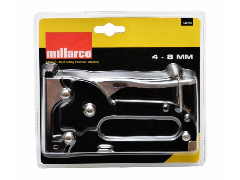 Millarco Metal Staple Gun with Lockable Grip