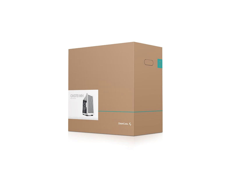 DeepCool CH370 WH - Gehäuse - Miditower - Weiß