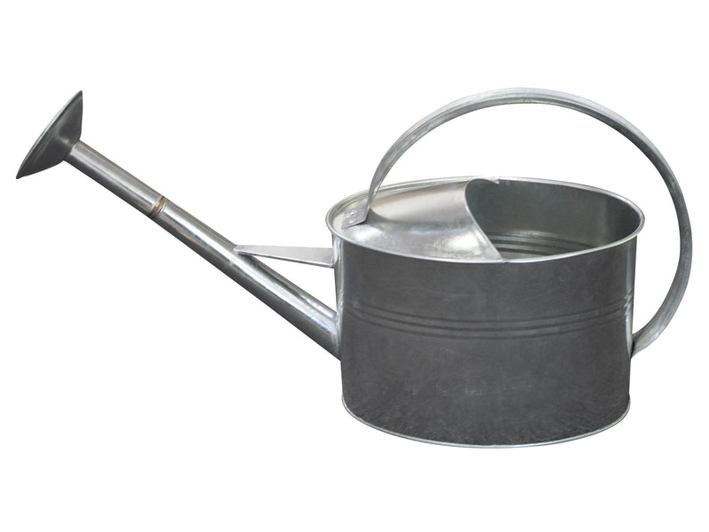 Homeit Watering Can with Rose Head 5 litres Galvanised