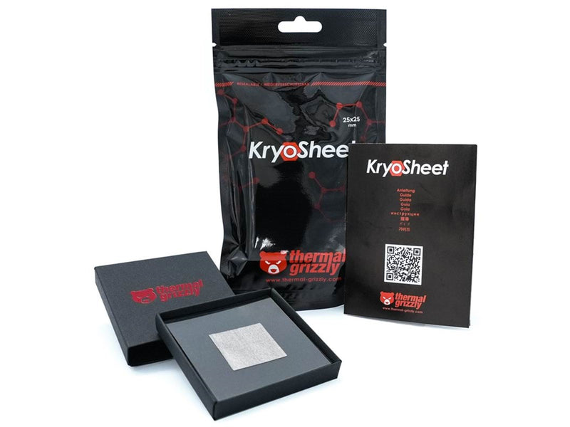 Thermal Grizzly KryoSheet thermal pad - 25 x 25 mm - Thermoplatte
