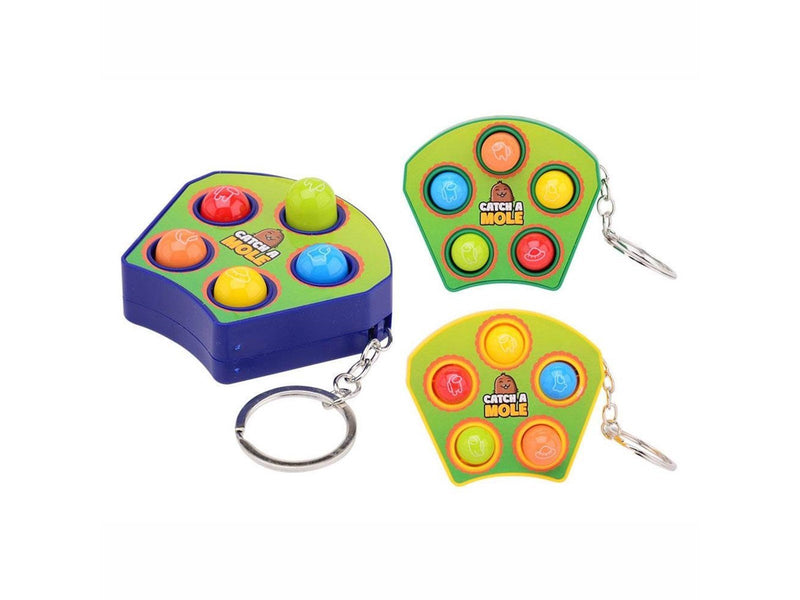 Toi-Toys Moles Slapping Keychain Game