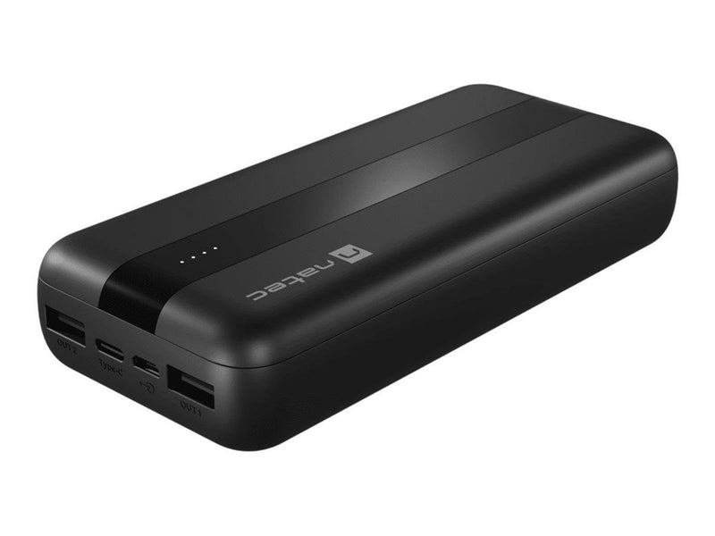 Natec Extreme Media TREVI Powerbank (Akku) - schwarz - 20000 mAh