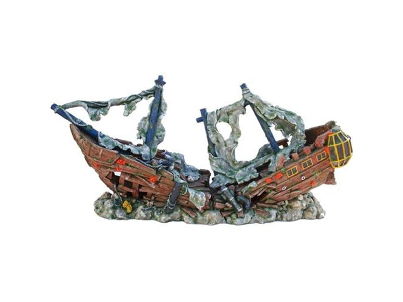 4FISH Large shipwreck 118x33x56 cm