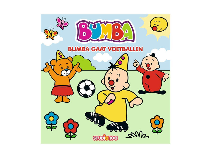 Studio 100 Bumba Cardboard Book - Bumba is going to Play Foot
