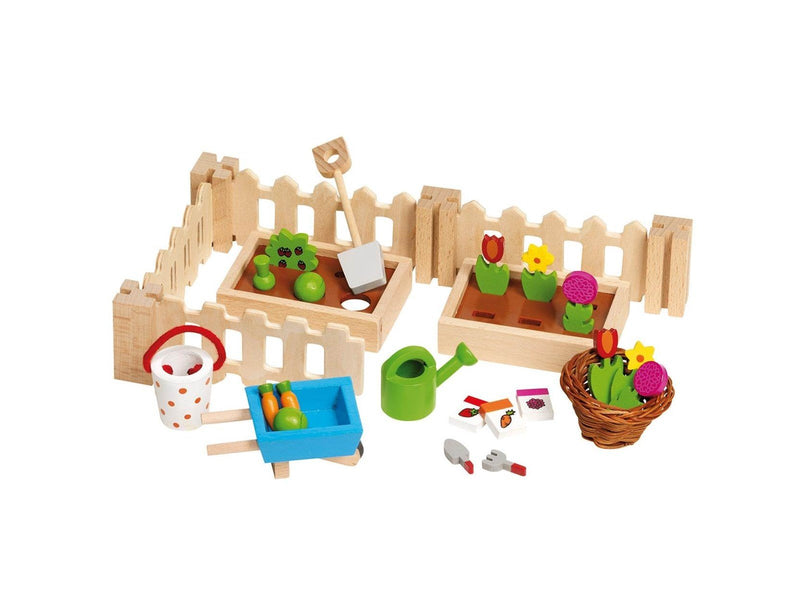 Goki Dollhouse Garden Set 32 pcs.