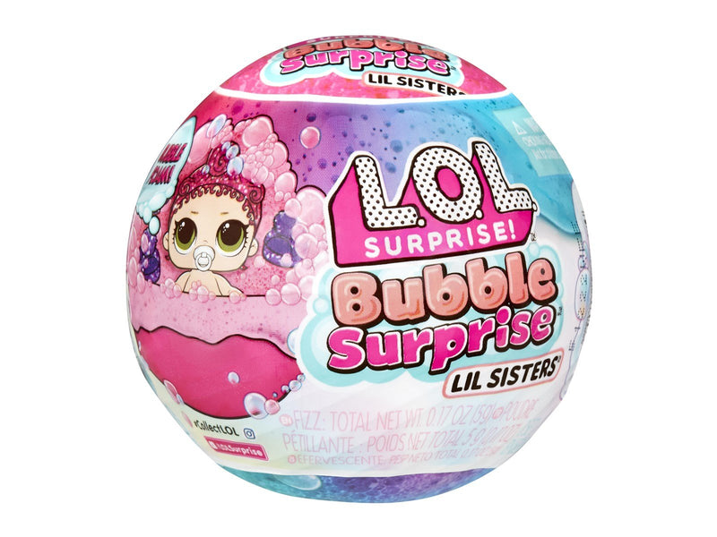 L.O.L. LOL. Surprise Bubble Surprise Lil Sisters Mini Pop