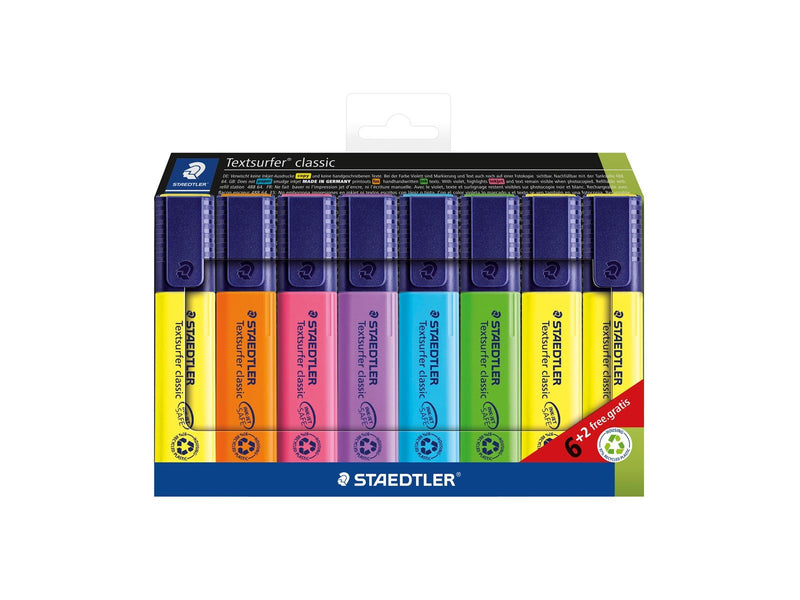 Staedtler Highlighter Textsurfer promo 6+2