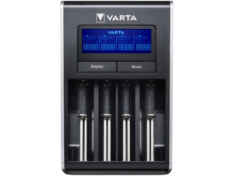 VARTA LCD Dual Tech Charger battery charger + AC power adapter - 4 pin mini-USB Type A