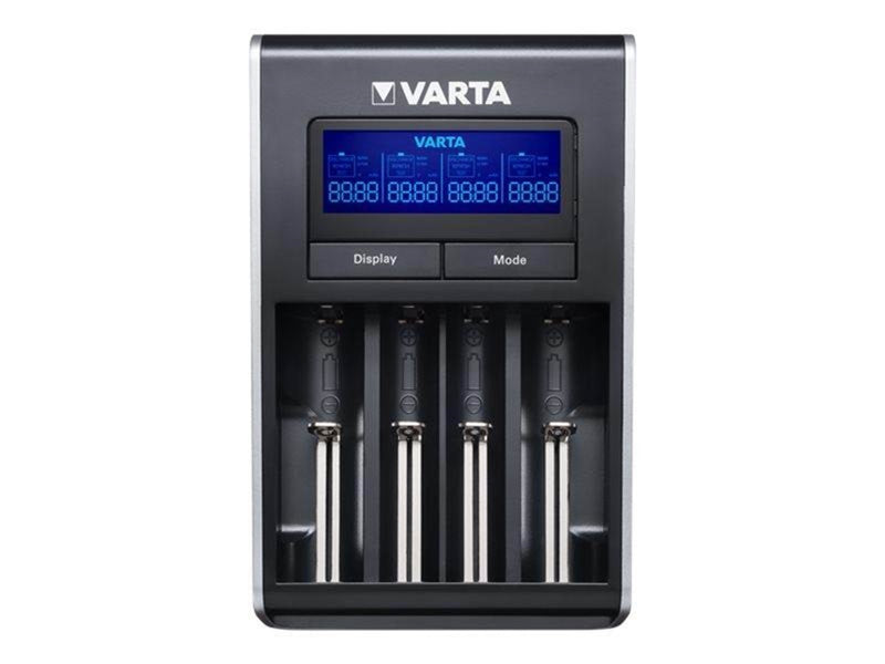 VARTA LCD Dual Tech Charger battery charger + AC power adapter - 4 pin mini-USB Type A