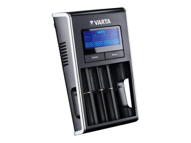 VARTA LCD Dual Tech Charger battery charger + AC power adapter - 4 pin mini-USB Type A