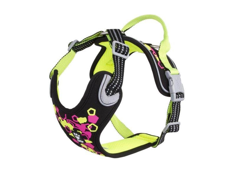 Hurtta Weekend Warrior Neon Harness licorice 40-45 cm