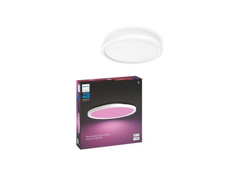 Philips Hue Surimu Round Panel 40W, White & Color Ambiance