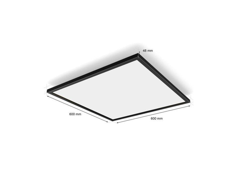 Philips Aurelle Hue Panel SQ Black 39W