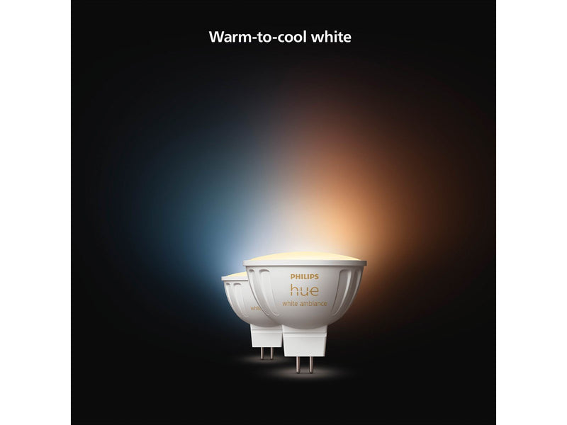 Philips HueWA 4.7W 12V MR16 2 Pack